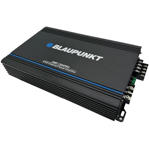 Blaupunkt AMP1504PRO - 1500 Watts 4/3/2-Channel 2 Ohm Stable Amplifier Blaupunkt AMP1504PRO - 1500 Watts 4/3/2-Channel 2 Ohm Stable Amplifier